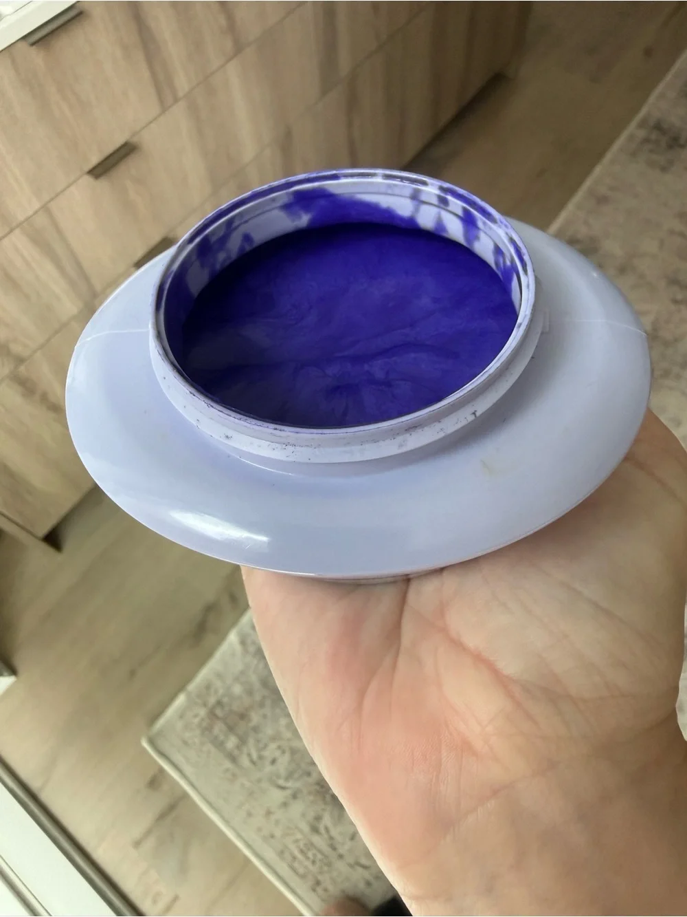 Kérastase Blond Absolu Anti-Brass Purple Hair Mask — used once